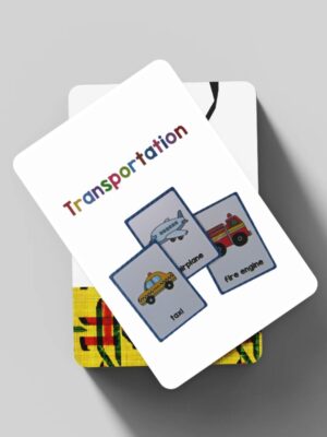 AR EDU Globe AR Flash Cards for Learning About Transportation